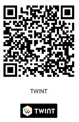 TWINT-QR-Code von Cleaning Angel zum Bezahlen